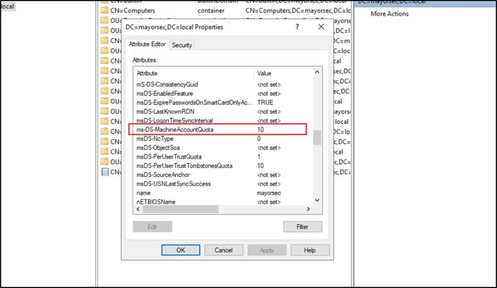 ms-DS-MachineAccountQuota