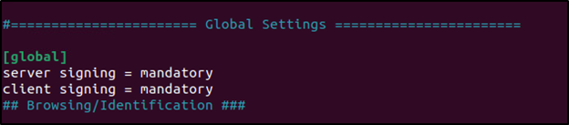Global Tag Modification