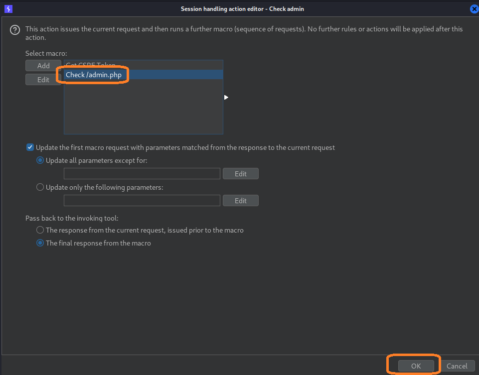 17 Session handling settings
