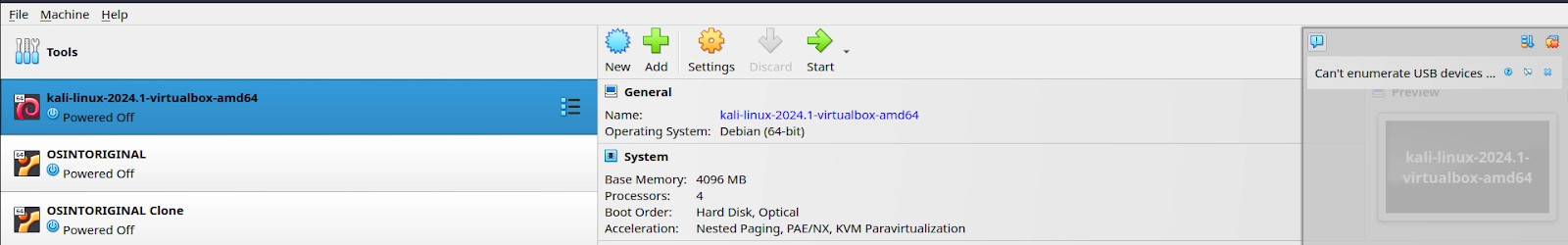 kali-linux-3 kali linux in virtual box