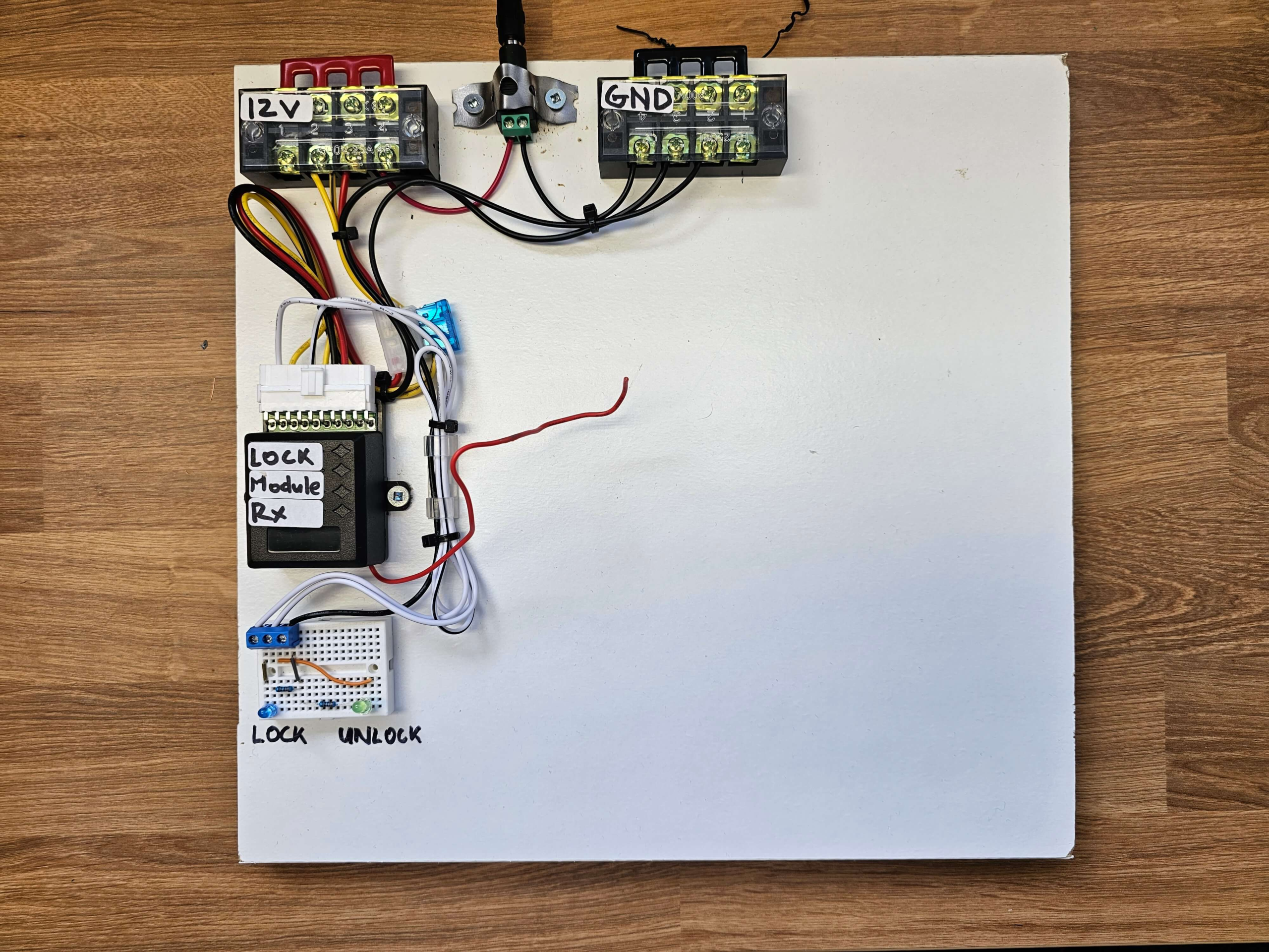 keyless-entry-test-bench diy keyless entry test bench