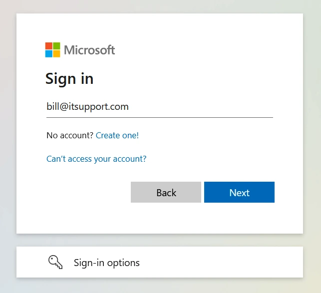 example-of-spoofed-ms-credential-capture-page An example of a spoofed Microsoft credential capture page