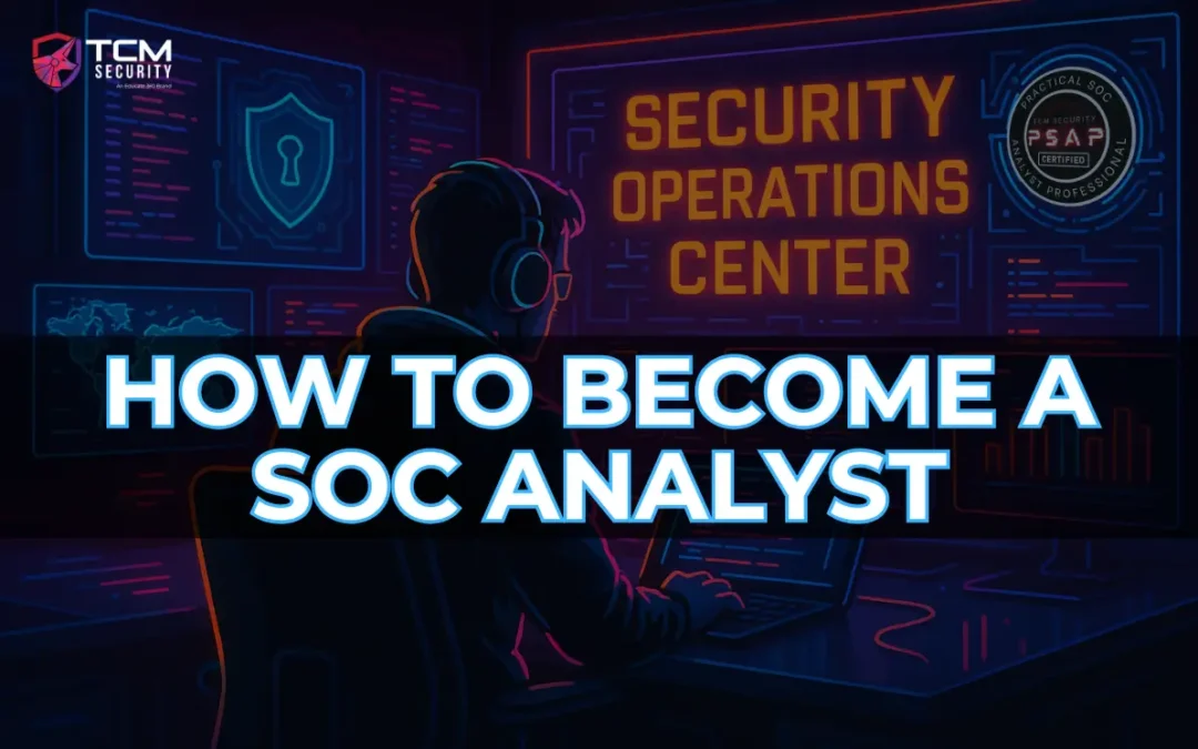 How to become a SOC analyst